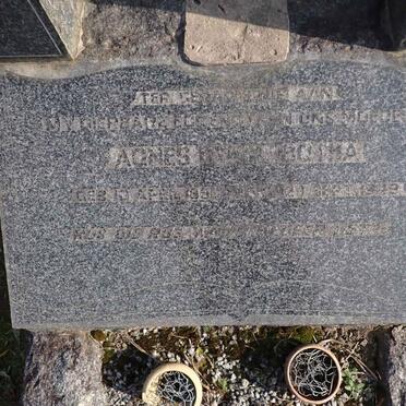 BOTHA Agnes Ethel 1892-1949 