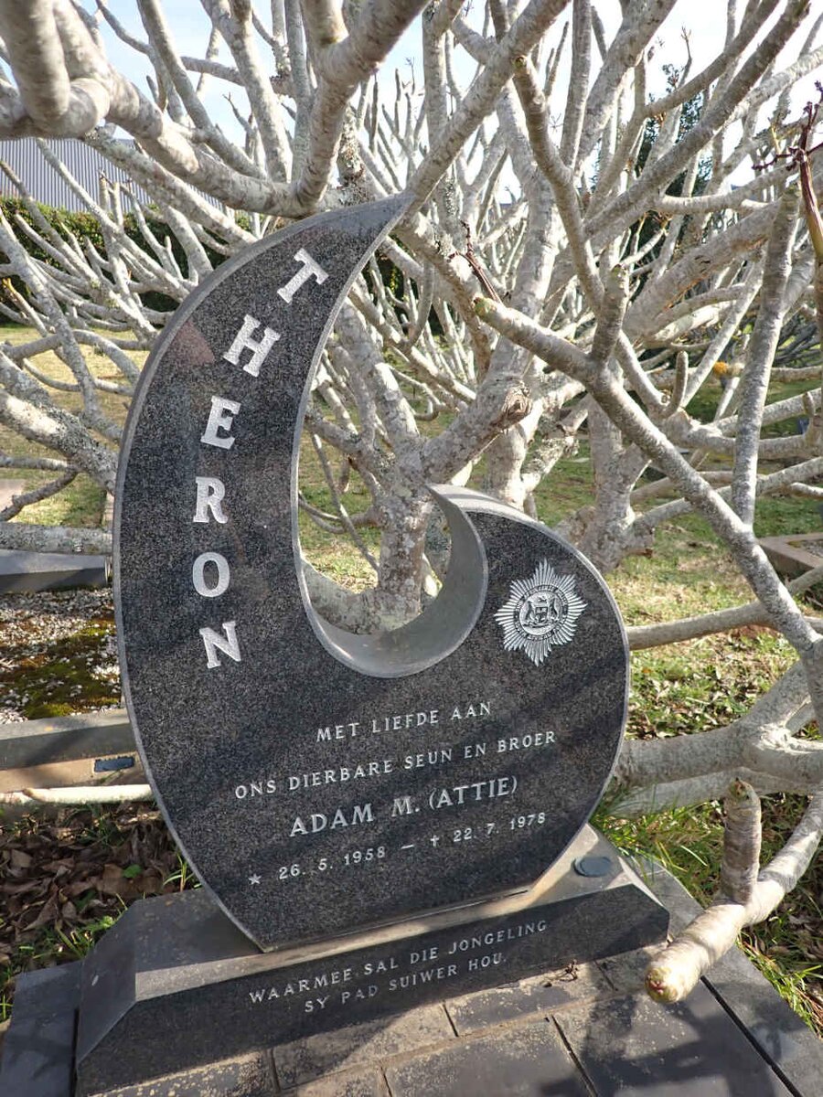 THERON Adam M. 1958-1978