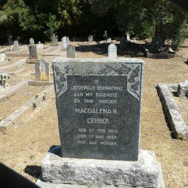 GERBER Magdalena H. 1904-1949