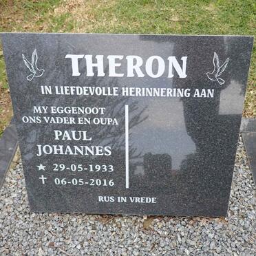 THERON Paul Johannes 1933-2016