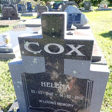 COX Helena 1948-2012