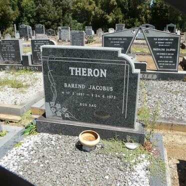 THERON Barend Jacobus 1897-1975