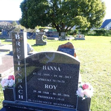 BREYTENBACH Roy 1948-2016 & Hanna 1955-2013