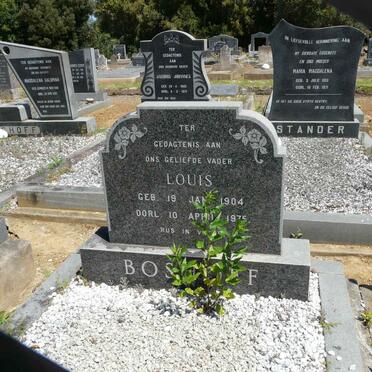 BOSHOFF Louis 1904-1975