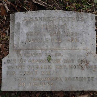 THERON Johannes Petrus 1869-1938