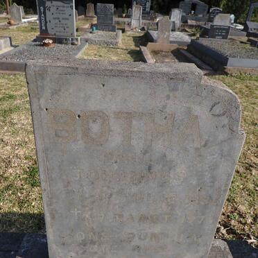 BOTHA Paul Johannes 1886-1975