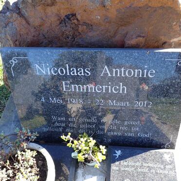 EMMERICH Nicolaas Antonie 1918-2012 :: DORFLING Cornelius Johannes 1994-1995_1