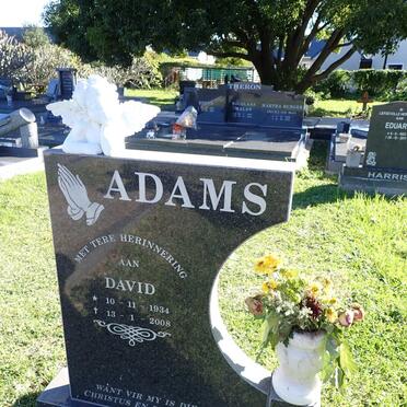 ADAMS David 1934-2008