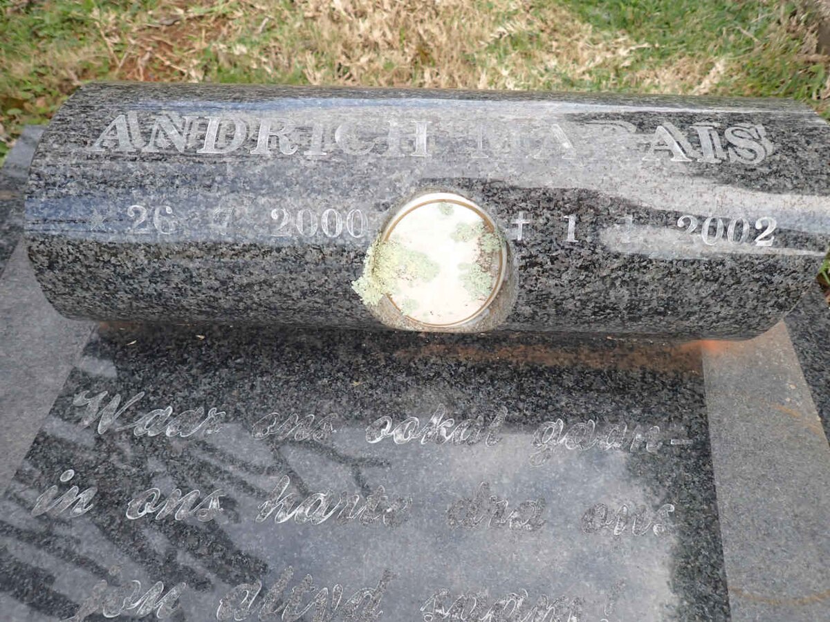 MARAIS Andrich 2000-2002