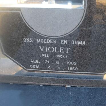 ROOYEN Evert Philippus, van 1906-1989 & Violet JONCK 1909-1969 _3