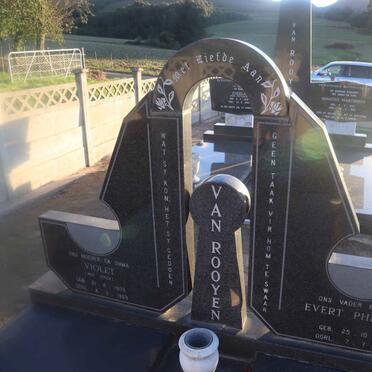 ROOYEN Evert Philippus, van 1906-1989 & Violet JONCK 1909-1969 _1