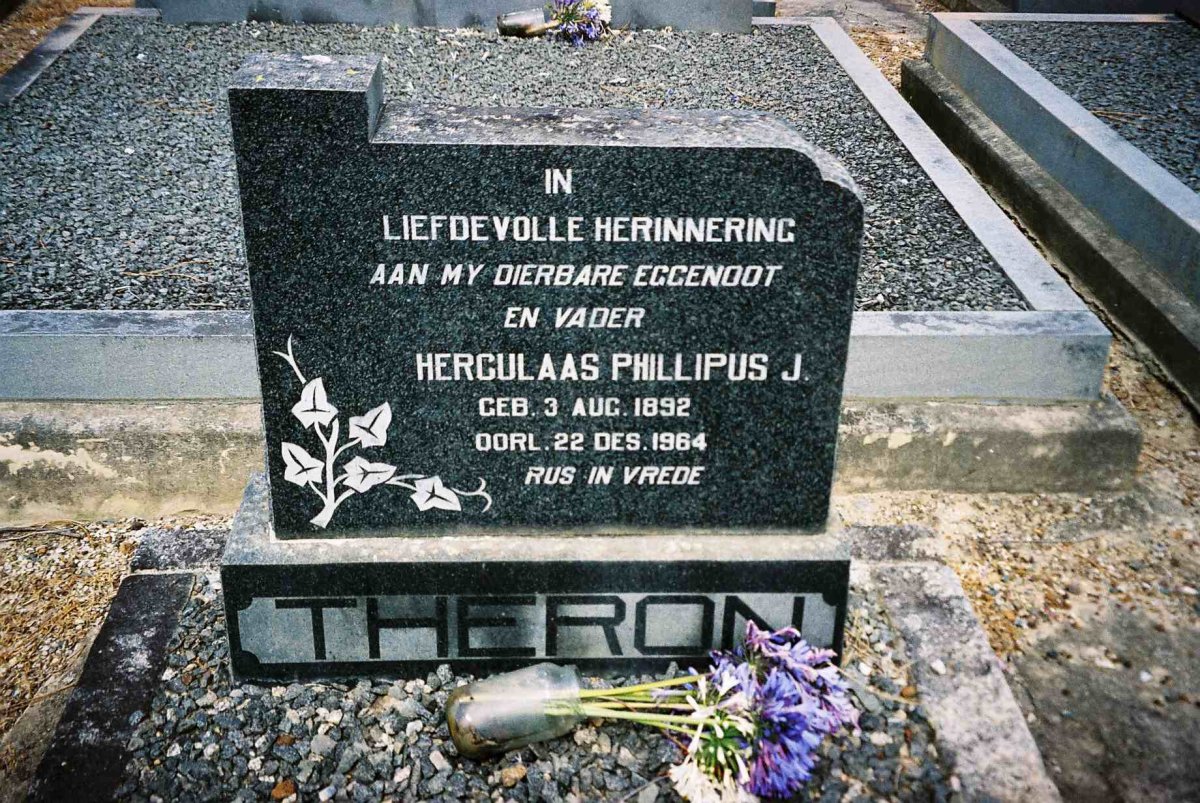 THERON Herculaas Phillipus J. 1892-1964