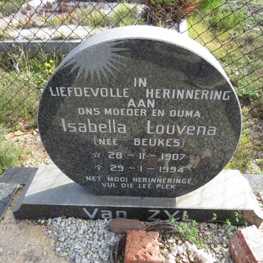 ZYL Isabella Louvena, van nee BEUKES 1907-1994