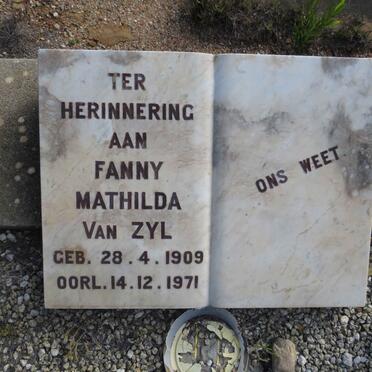 ZYL Fanny Mathilda, van 1909-1971
