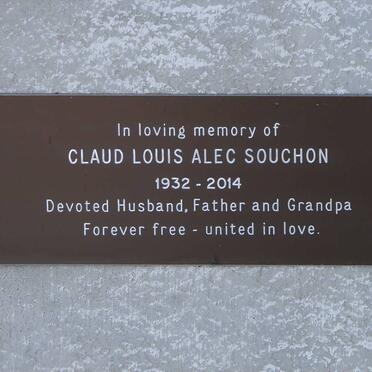 SOUCHON Claud Louis Alec 1932-2014