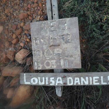 DANIELS Louisa 1972-2011