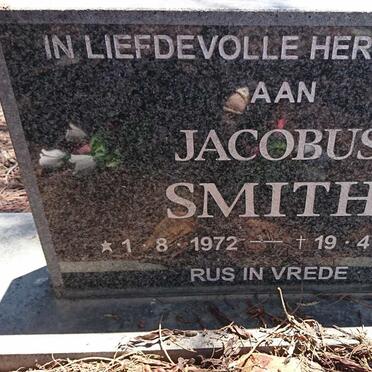 SMITH Jacobus 1972-1997