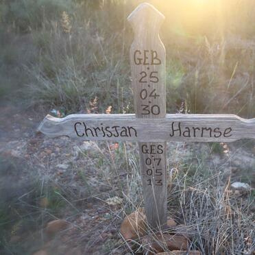 HARMSE Chrisjan 1930-2013