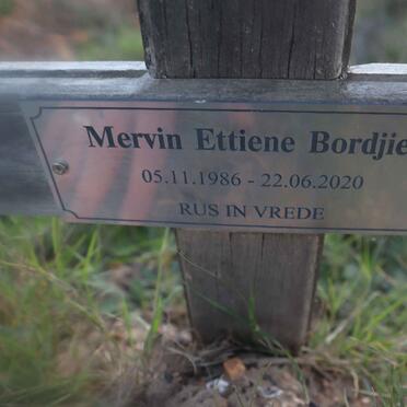 BORTJIES Mervin Ettiene 1986-2020