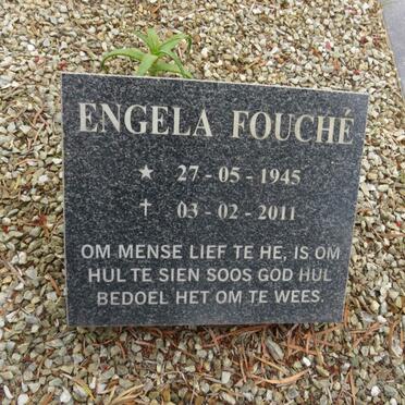 FOUCHE Engela 1945-2011
