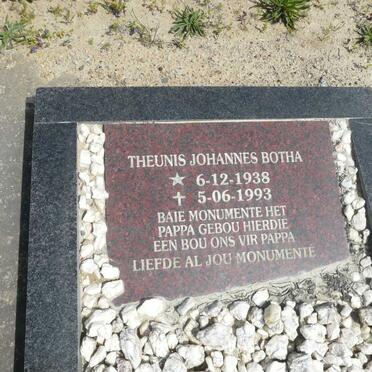 BOTHA Theunis Johannes 1938-1993