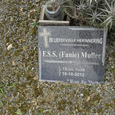 MULLER F.S.S. 1939-2012