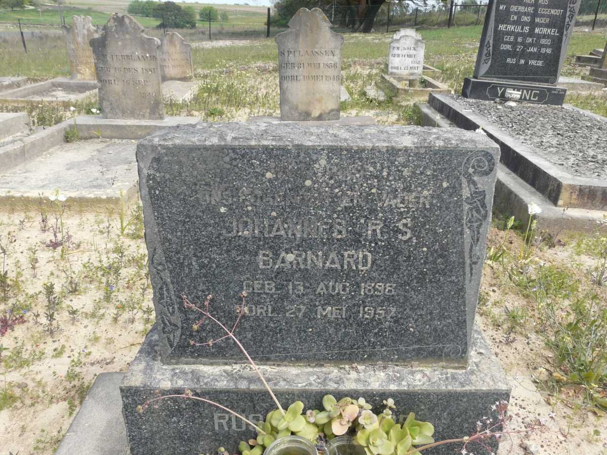 BARNARD Johannes R.S. 1898-1957