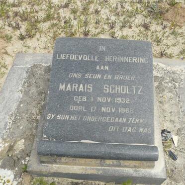 SCHOLTZ Marais 1932-1968