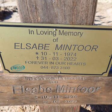 MINTOOR Elsabe 1974-2022