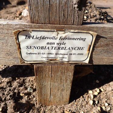 TERBLANCHE Senobia 1990-2020