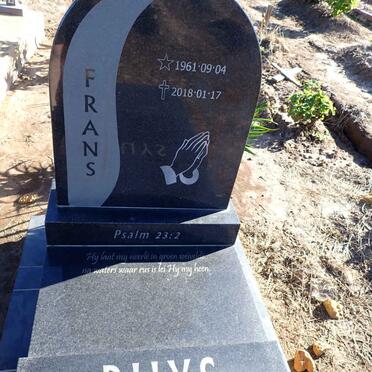 BUYS Frans 1961-2018