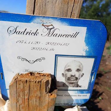 MANEWILL Sadrick 1974-2022