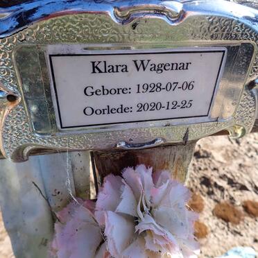 WAGENAR Klara 1928-2020