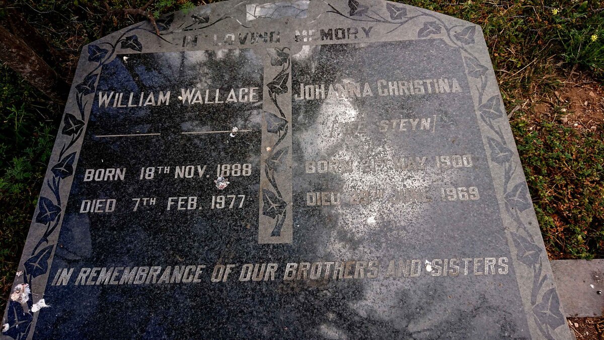 RICHARDSON William Wallace 1888-1977 & Johanna Christina STEYN 1900-1969 _2