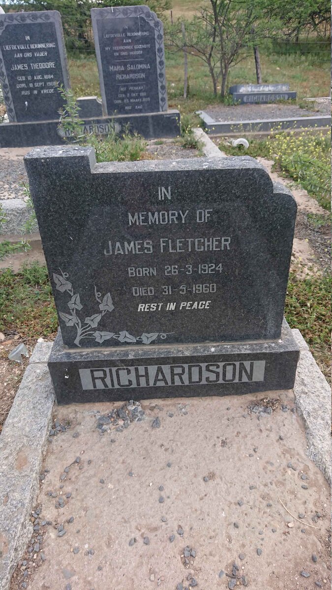 RICHARDSON James Fletcher 1924-1960