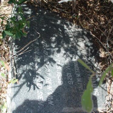 Western Cape, GEORGE district, Skimmelkrans, Brakfontein 235, farm cemetery