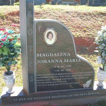 BOTES Magdalena Johanna Maria 1937-1995