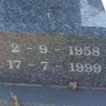 BOTHMA Gert Stephanus 1958-1999 