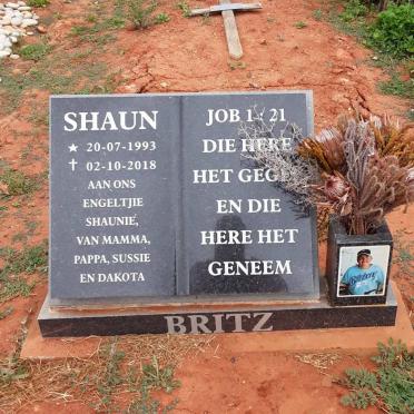 BRITZ Shaun 1993-2018