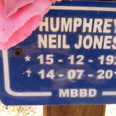 HUMPHREY Neil Jones 1925-2015