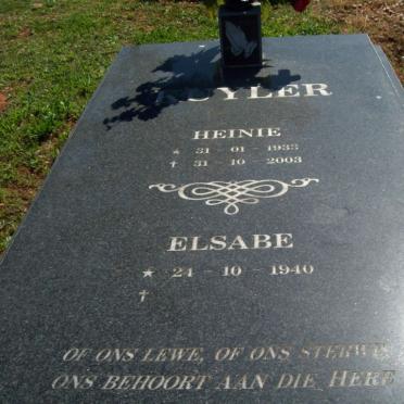 KUYLER Heinie 1933-2003 &amp; Elsabe 1940-