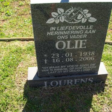 LOURENS Olie 1938-2006