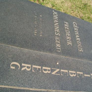 LIEBENBERG Gerhardus Frederik Johannes 1914-1984