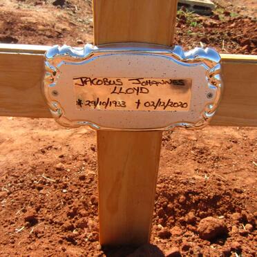 LLOYD Jacobus Johannes 1933-2020