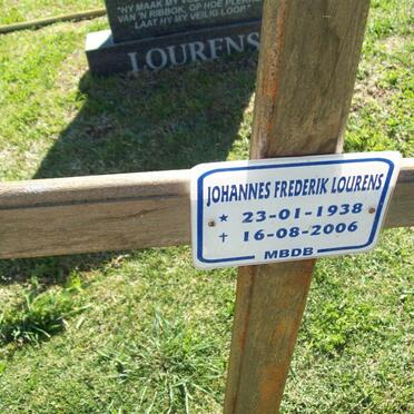 LOURENS Johannes Frederik 1938-2006