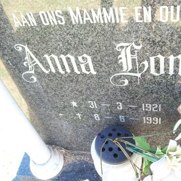 LONDT Anna 1921-1991