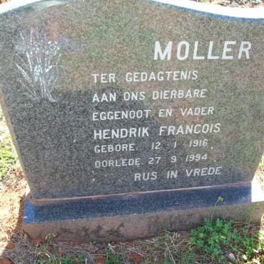 MOLLER Hendrik Francois 1916-1994