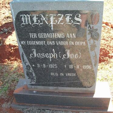 MENEZES Joseph 1925-1996