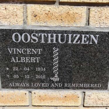 OOSTHUIZEN Vincent Albert 1934-2016