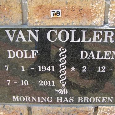 COLLER Dolf, van 1941-2011 &amp; Dalene 1948-